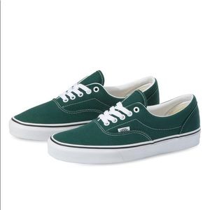 Vans era bistro green canvas sneaker shoes 9